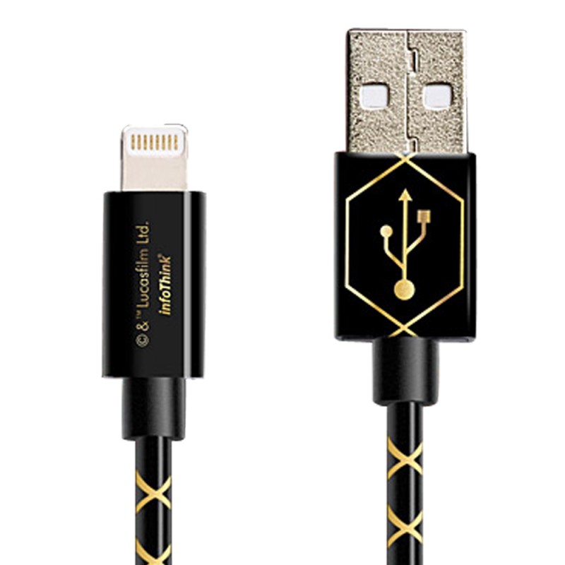Infothink Disney Star Wars DARTH VADER (iPhone/iPad) USB Fast Charging Cable